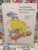 Unieke grappige posters op hard karton van Atlas Copco, Ophalen of Verzenden, Gebruikt, Reclame