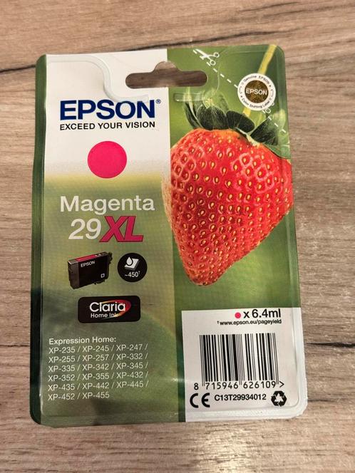 Epson 29XL magenta, Computers en Software, Printerbenodigdheden, Nieuw, Cartridge, Ophalen of Verzenden