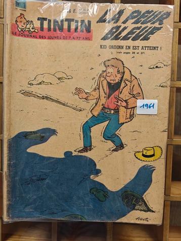Tintin magazines belges 1961 année partielle beschikbaar voor biedingen