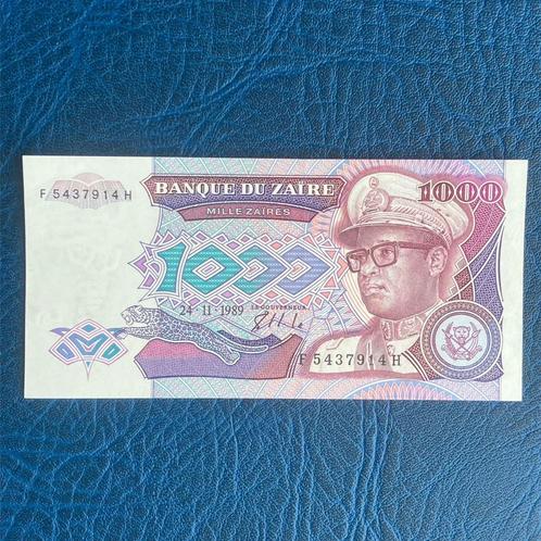 Zaire - 1.000 Zaires 1989 - Pick 35a - UNC, Timbres & Monnaies, Billets de banque | Afrique, Billets en vrac, Autres pays, Enlèvement ou Envoi