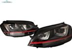 Volkswagen Golf 7 Bi-Xenon LED GTI Rood Koplampen Set 5G1941, Auto-onderdelen, Verzenden, Herkomst onderdeel bekend, Gebruikt