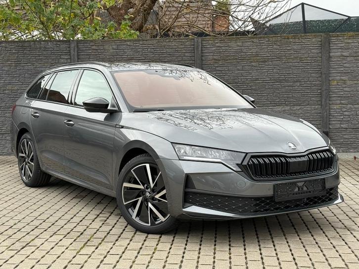 Skoda Octavia Break 1.5 TSI mHEV DSG Sportline, Auto's, Skoda, Bedrijf, Te koop, Octavia, ABS, Achteruitrijcamera, Adaptive Cruise Control