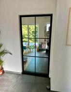 Porte Métallique Simple à Ouverture, Overige typen, Zo goed als nieuw, Metaal, Inclusief glas
