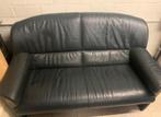 2,5 zit donkergroen lederen Jori zetel, Ophalen, Leer