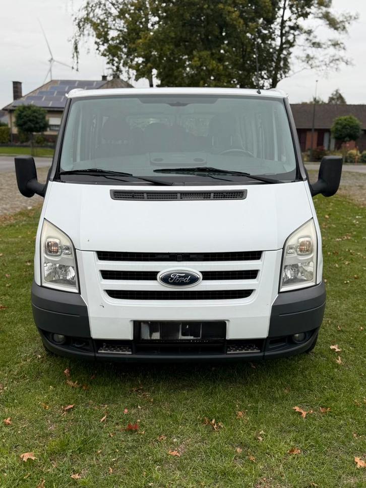 FORD TRANSIT TURNEO EURO5 9 Zit 145.000KM, Auto's, Ford, Bedrijf, Transit, ABS, Airbags, Airconditioning, Bluetooth, Climate control