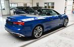 Audi A5 Cabriolet 35 TFSI S-Line Automaat - NAVI / CAMERA, Auto's, 4 zetels, USB, 4 cilinders, Blauw
