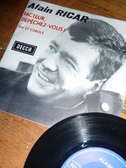 ALAIN RICAR Facteur, Depechez - Vous !-1967 -1970 zeldzaam, Cd's en Dvd's, Vinyl Singles, Verzenden