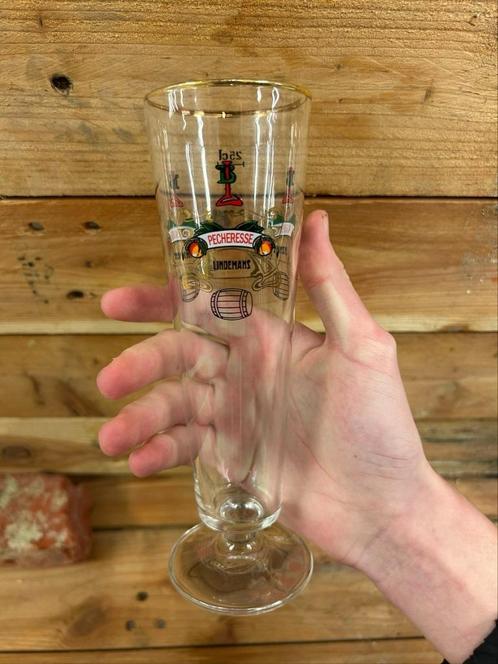 Kriekglazen Lindemans ( 12 stuks ), Verzamelen, Glas en Drinkglazen, Gebruikt, Overige typen, Ophalen