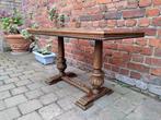 Eiken gesculpteerde salontafel plantentafel = 8 EUR, Ophalen