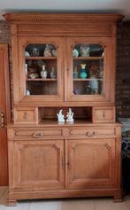 VINTAGE meuble deux corps en  chêne, Enlèvement, Chêne