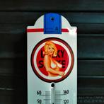 Emaille Thermometer LUCKY STRIKE Sigaretten Pop Art Plaque, Verzamelen, Merken en Reclamevoorwerpen, Gebruikt, Verzenden, Gebruiksvoorwerp