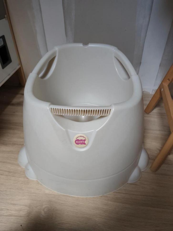 Okbaby douchezitje, Kinderen en Baby's, Badjes en Verzorging, Gebruikt, Badje, Overige merken, Ophalen