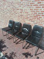 4 zwarte stoelen Henders & Hazel, Huis en Inrichting, Ophalen, Gebruikt, Zwart