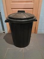 Poubelle noire 70L, Huis en Inrichting, Woonaccessoires | Prullenbakken, Ophalen, Overige materialen, 50 tot 75 cm, Nieuw