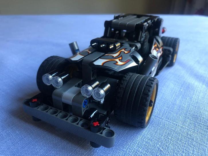 Lego Technic 42046: Getaway Racer, Kinderen en Baby's, Speelgoed | Duplo en Lego, Zo goed als nieuw, Lego, Complete set, Ophalen of Verzenden