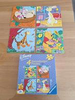 Puzzel disney winnie the pooh 4 puzzels, Kinderen en Baby's, Speelgoed | Kinderpuzzels, 10 tot 50 stukjes, Ophalen of Verzenden