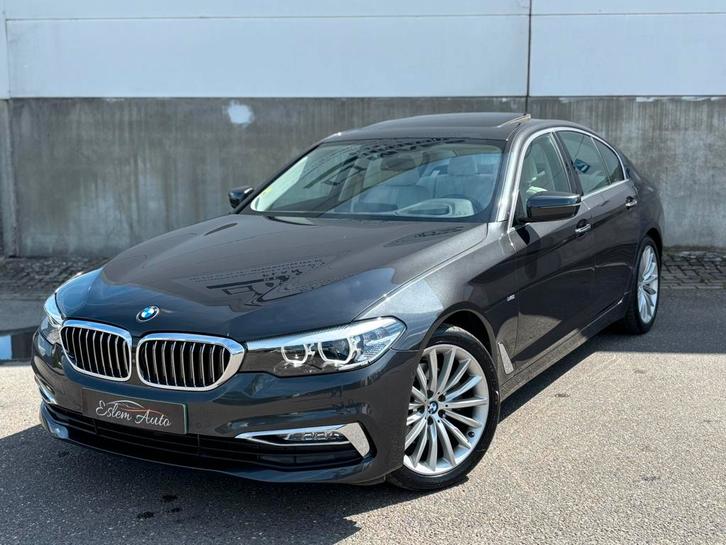 Bmw 520d Xdrive Luxuryline /HUD/360/opendak, Auto's, BMW, Bedrijf, Te koop, 5 Reeks, 360° camera, ABS, Achteruitrijcamera, Airbags