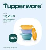 tupperware crystal wave set small, Maison & Meubles, Cuisine| Tupperware, Enlèvement ou Envoi, Neuf