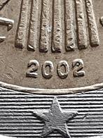 2 € van Duitsland 2002 J met dubbele 2 de andere 2 met punt, Ophalen of Verzenden, Duitsland, 2 euro, Losse munt