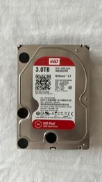 WD Western Digital rood SATA HDD 3TB, Ophalen of Verzenden, Zo goed als nieuw