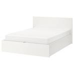 Lit coffre / Boxspring, Ophalen, Zo goed als nieuw, Wit