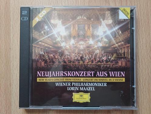 Neujahrskonzert aus Wien -Wiener Philharmoniker Lorin Maazel, Cd's en Dvd's, Cd's | Klassiek, Zo goed als nieuw, Ophalen of Verzenden