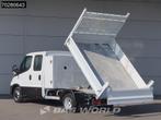 Iveco Daily 35C14 Kipper met Kist Dubbel Cabine Dubbellucht, Auto's, Bestelwagens en Lichte vracht, Stof, Gebruikt, Euro 6, Iveco