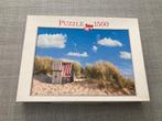 Puzzel 'op het strand' 15OO stukjes, Ophalen, 500 t/m 1500 stukjes, Gebruikt, Legpuzzel