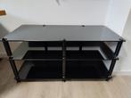 Meuble HiFi Norstone BERGEN 2 AV, Ophalen, Gebruikt, 100 tot 150 cm, Glas