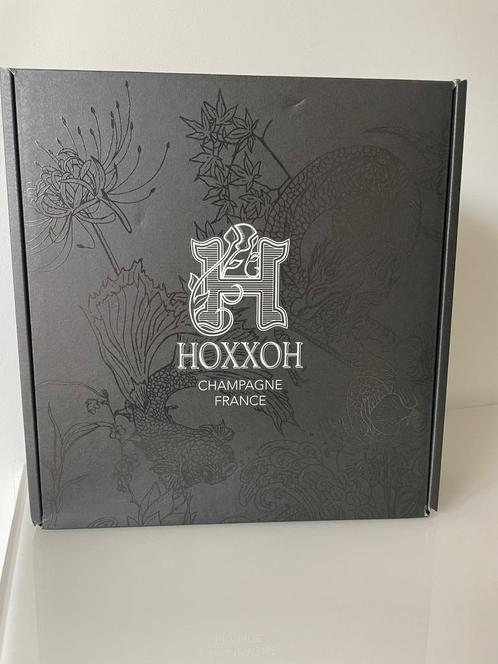 Hoxxoh, Blanc de Blancs Brut Lumineux - Champagne 3 bouteill, Collections, Vins, Champagne, Enlèvement ou Envoi