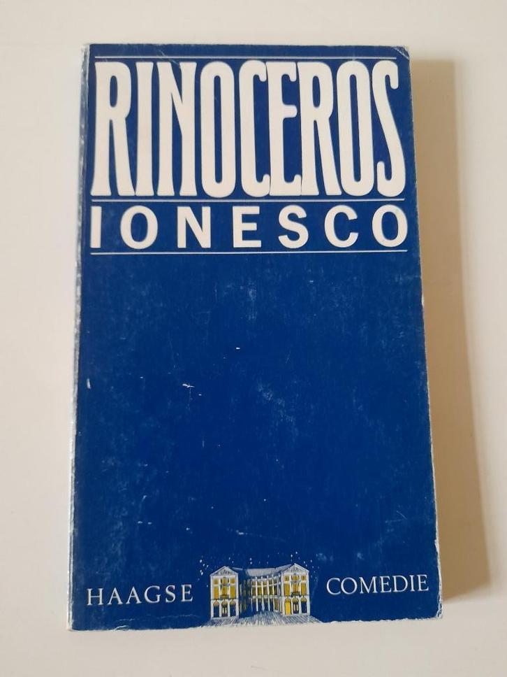 Ionesco - Rinoceros - Theater, Boeken, Literatuur, Ophalen of Verzenden