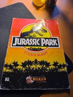 Sticker album Jurassic Park | Merlin, Ophalen of Verzenden, Gebruikt, Film, Foto of Kaart