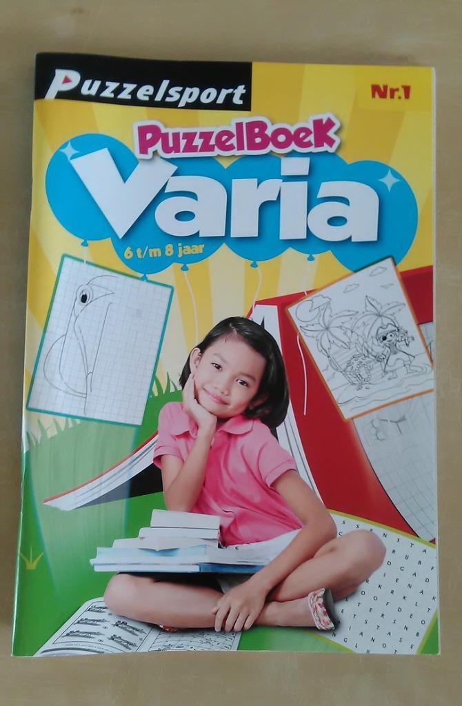 Puzzelboek varia, 6 tot 8 jaar (nieuw), Hobby en Vrije tijd, Denksport en Puzzels, Nieuw, Puzzelboek, Ophalen of Verzenden