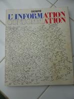 SEMPÉ: L'Information-Consommation, ed.or de 1968, Sempé, Une BD, Utilisé, Enlèvement ou Envoi