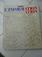 SEMPÉ: L'Information-Consommation, 1986, ed.or, Gelezen, Sempé, Ophalen of Verzenden, Eén stripboek