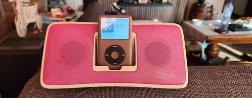 Logitch S315i speaker voor iPod - Roze, TV, Hi-fi & Vidéo, Lecteurs Mp3 | Accessoires | Apple iPod, Comme neuf, Haut-parleur, Classic ou Photo