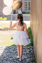 Communiekleedje Nicky Vankets, Kinderen en Baby's, Kinderkleding | Maat 128, Ophalen, Zo goed als nieuw, Meisje, Jurk of Rok