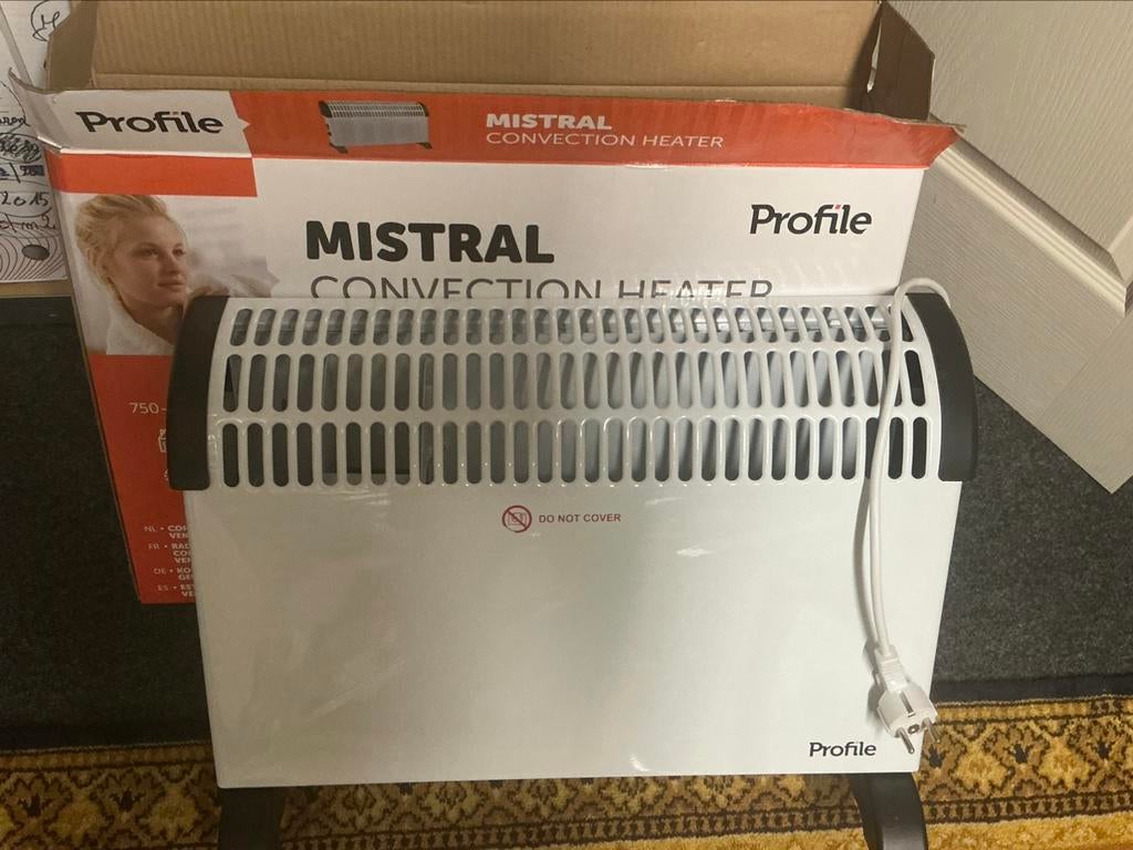 Verwarmingstoestel Mistral, Ophalen, Nieuw, 800 watt of meer, Radiator