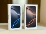 iPhone 16 PRO 128GB Desert & Black Titanium/ geseald met bon, IPhone 16 Pro, 128 GB, Zwart, Nieuw