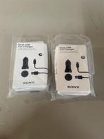 Sony AN430 Dubbele USB Autolader - 4.8A - Type-C - Voor Xper, Telecommunicatie, Autoladers, Ophalen of Verzenden, Nieuw