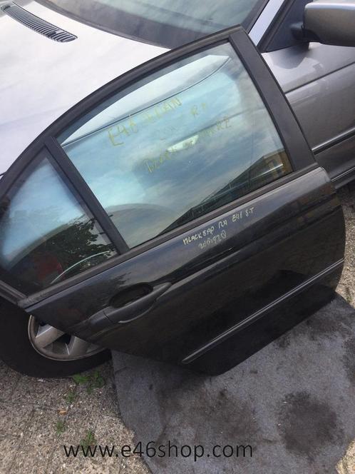 Deur BMW E46 rechts achter Black Saphhire metallic €80, Auto-onderdelen, Interieur en Bekleding, BMW, Gebruikt, Ophalen