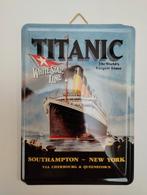 Een klein metalen plaatje over het schip Titanic, Zo goed als nieuw, Ophalen