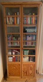 Leuk oud boekenkastje, Ophalen, 200 cm of meer, Glas, 50 tot 100 cm
