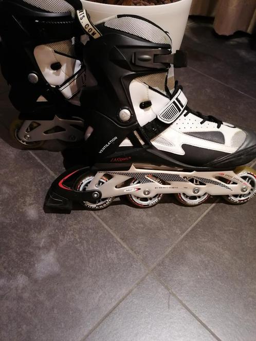 Skeelers – zo goed als nieuw – maat 45 - heren, Sport en Fitness, Skeelers, Nieuw, Inline skates 4 wielen, Overige merken, Heren