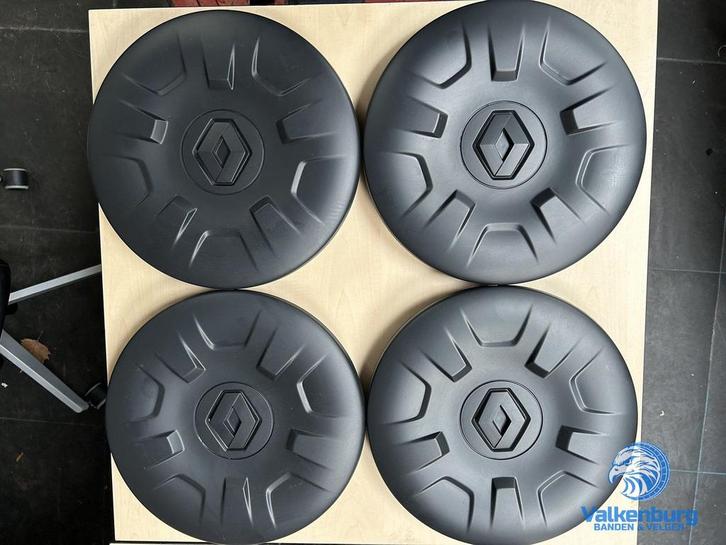 ORIGINELE Renault Master naafkap naafdop wieldop set zwart, Auto diversen, Wieldoppen, Gebruikt, Ophalen of Verzenden