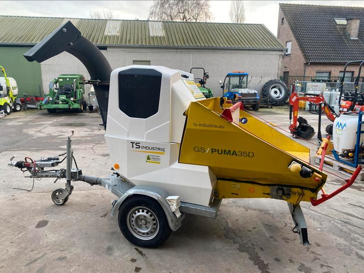 Hakselaar TS puma, Tuin en Terras, Hakselaars, Gebruikt, Benzine, Ophalen