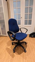 Chaise de bureau bleue, Comme neuf, Chaise de bureau, Enlèvement