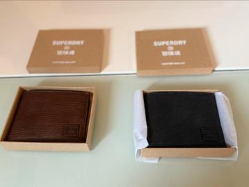 Superdry leren portemonnee beschikbaar voor biedingen
