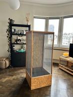 Terrarium ou flexarium bois 60x60x150, Dieren en Toebehoren, Ophalen, Gebruikt, Terrarium of Paludarium