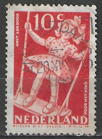 Nederland 1948 - Yvert 502 - Op de schommel (ST) beschikbaar voor biedingen